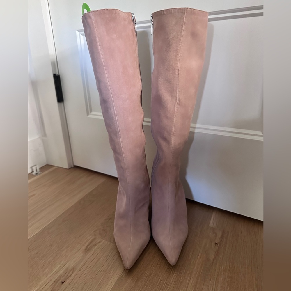 Schutz Nude Beige Boots